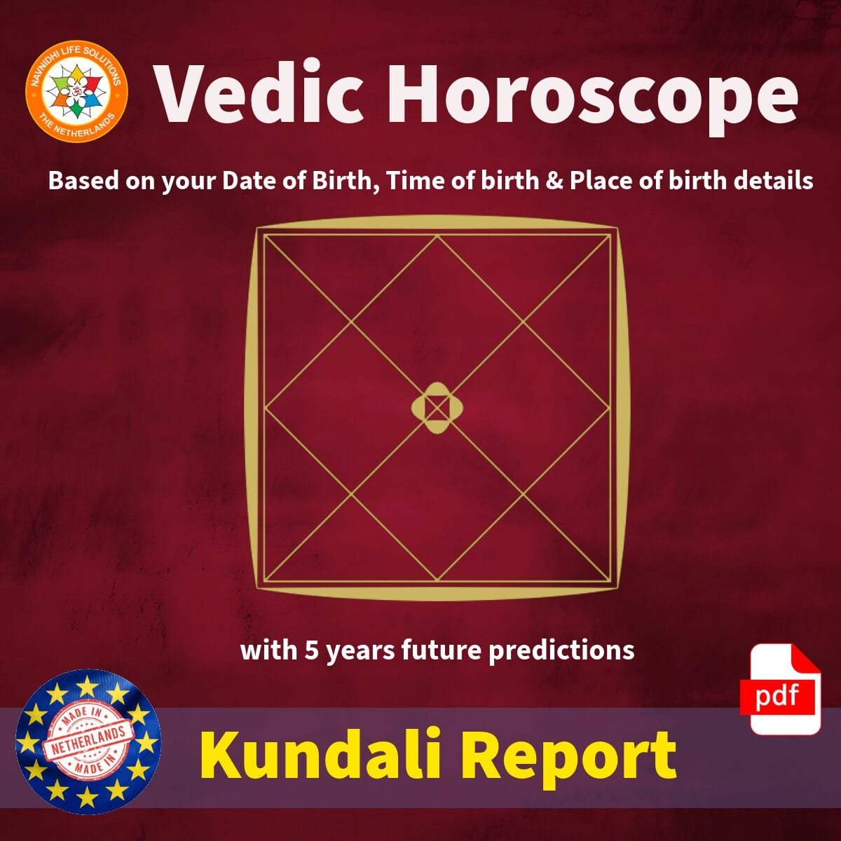 Vedic Horoscope Kundali Report