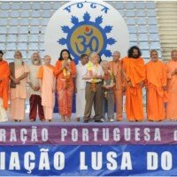 Swami Keshvananda in International Yoga Day, Lisbon, 2011