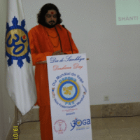 Swami Keshvananda, delivering speech on Yoga & Meditation, Portugal, 2010 Swami Keshvananda, delivering speech on Yoga & Meditation, Portugal, 2010