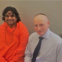 Swami Keshvananda Ji & Mr. Steven Derby, New York, USA, 2017